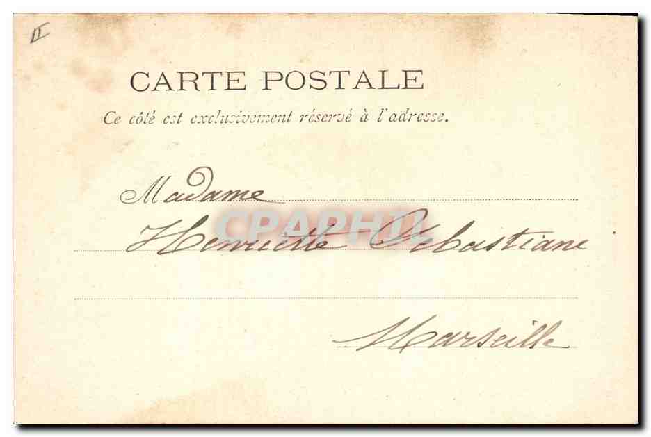 CPA Grenoble Papeterie des Alpes La Prefecture  — Verso
