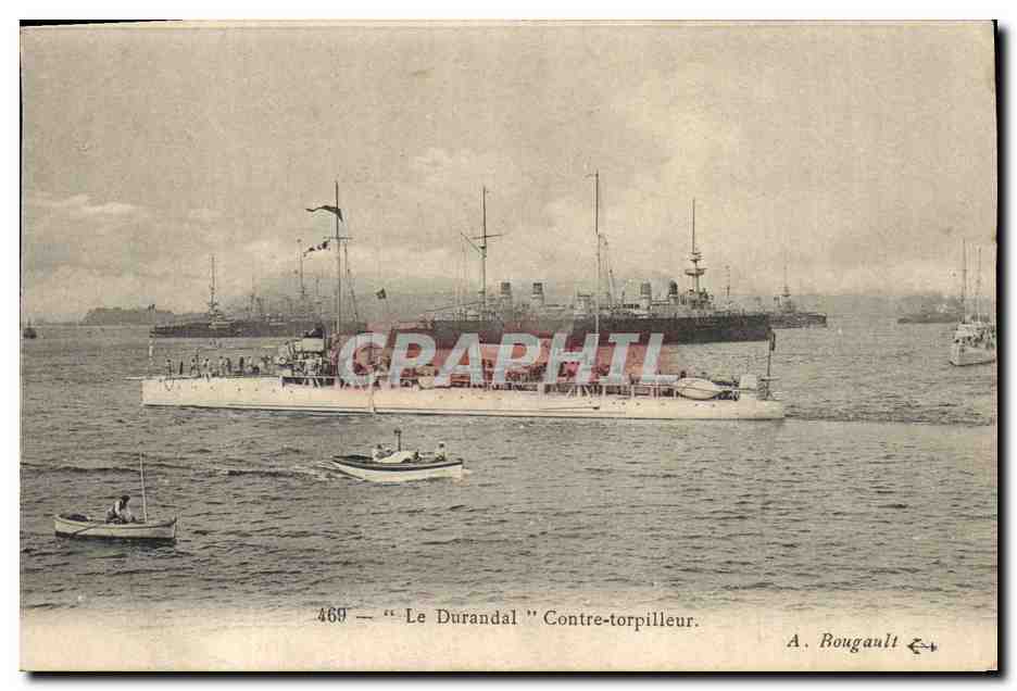Le Durandal — Contre-torpilleur — A. Bougault n°469