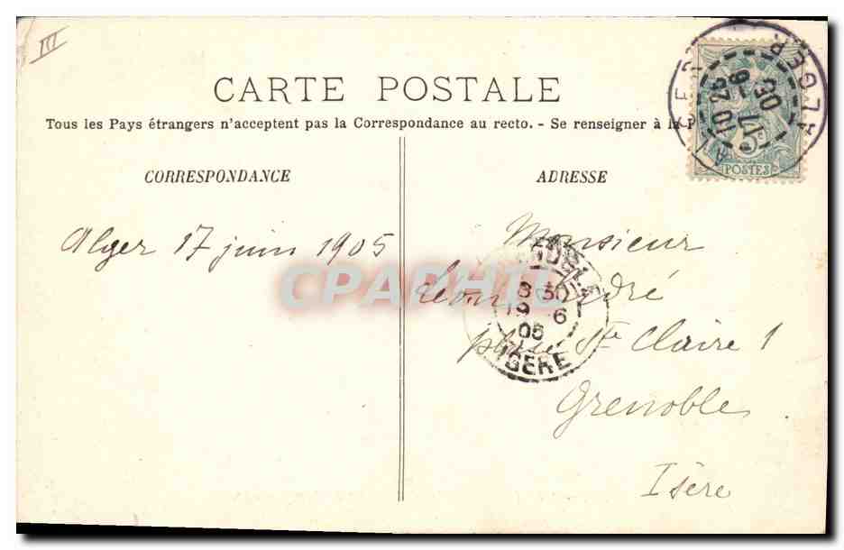 Le Dard — Contre-torpilleur à l'Appareillage — A. Bougault, n°400 — Verso