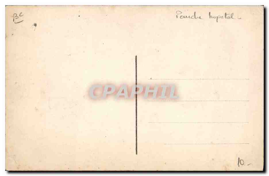 Intérieur de la Danoise — Salle d'hôpital — Éditeur non identifié — Verso