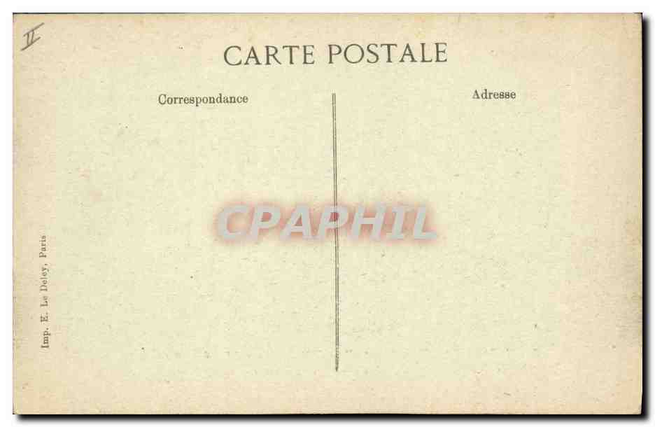 Marine Nationale — "Danton" — Cuirassé d'Escadre, 18.318 tonnes — Reverso