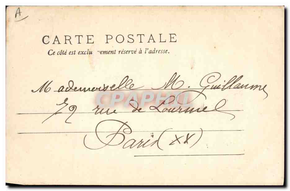 CPA Bateau de guerre Le Dupuy de Lome de l'escadre du Nord  — Verso