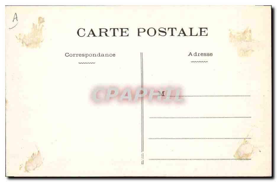 CPA Bateau de guerre ST Nazaire Le Diderot Cuirasse de premier rang  — Verso