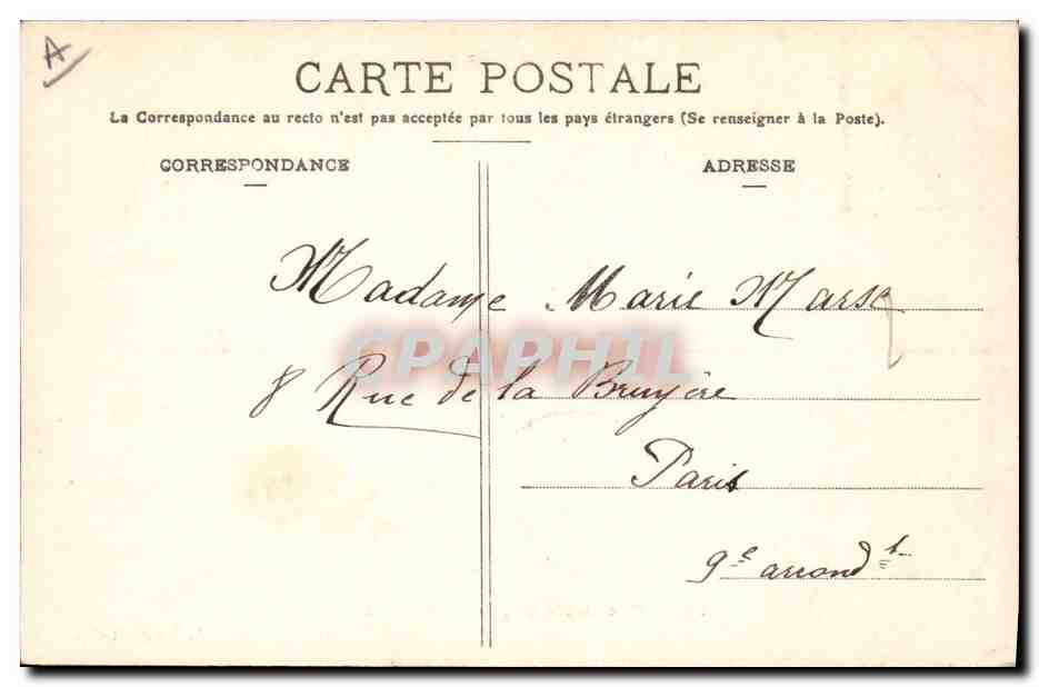 Le Du-Chayla — Croiseur protégé — A. Bougault n°541 — Verso