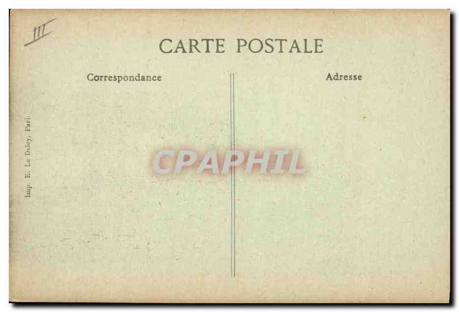 CPA Bateau de guerre Marine Nationale Diderot Cuirasse d'Escadre  — Verso