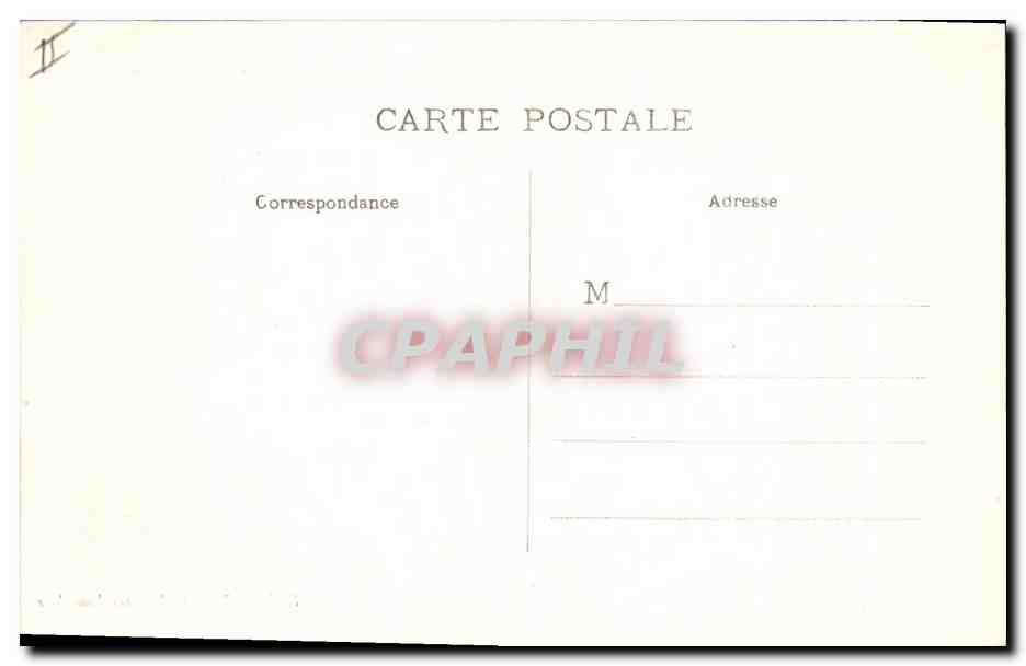 CPA Montreuil sur Mer Hotel de la Sous Prefecture  — Verso