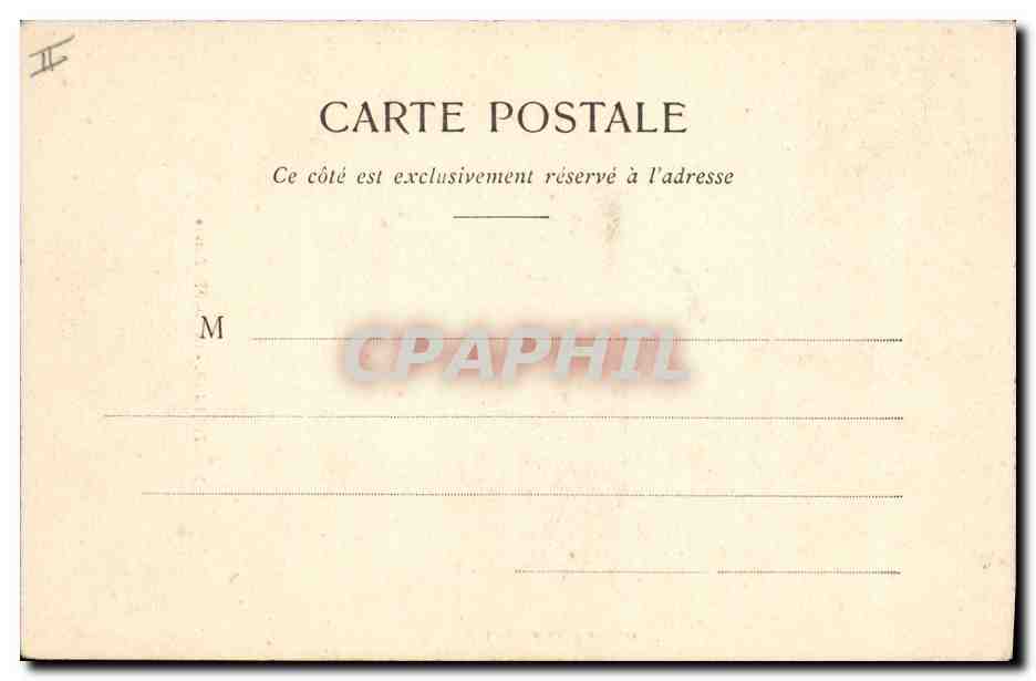 CPA Montelimar la Sous Prefecture  — Verso