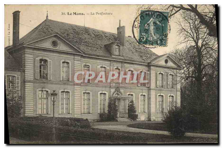 CPA Le Mans La Prefecture 