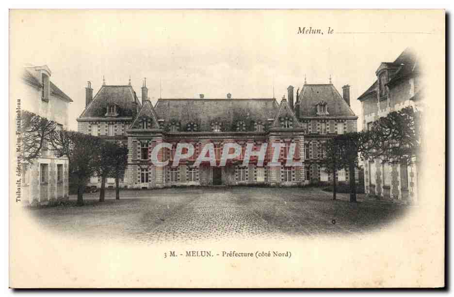 CPA Melun Prefecture cote Nord 