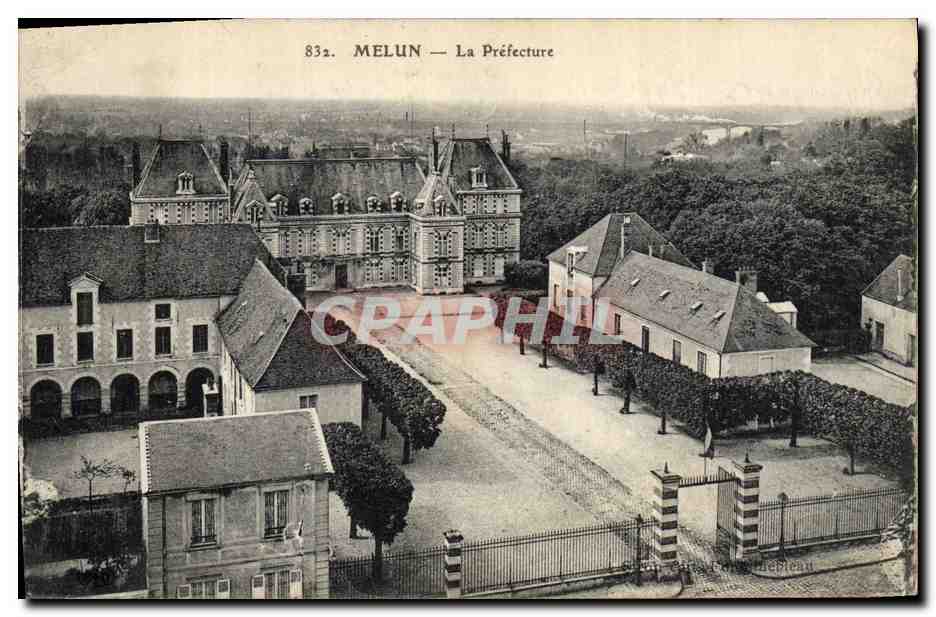 CPA Melun La Prefecture 