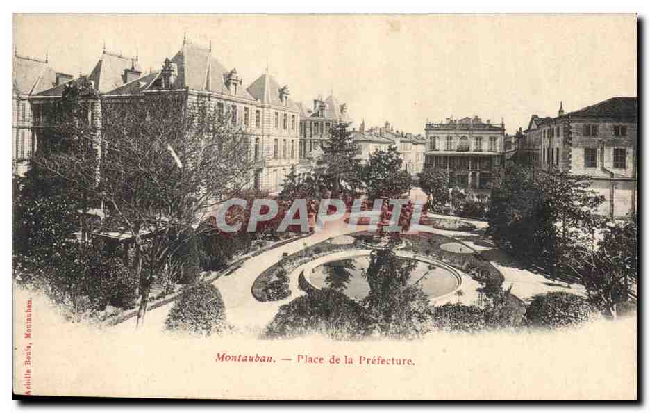 CPA Montauban Place de la Prefecture 