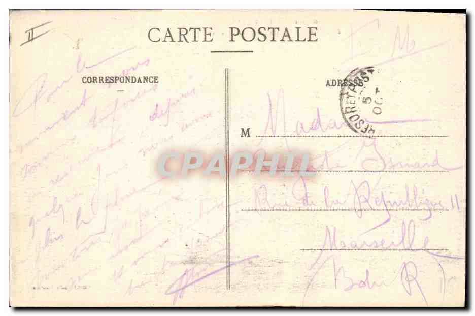Fenneviller — après le bombardement — éditeur Cliché Krells, n° 104 — Verso