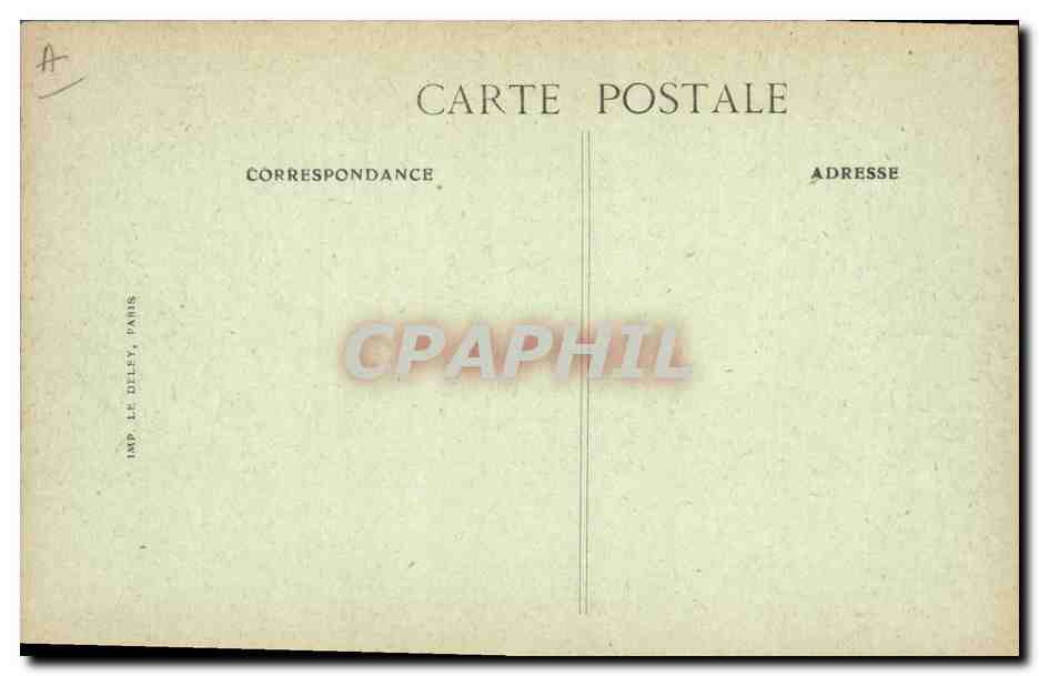 Les Fêtes de la Victoire à Paris — 14 juillet 1919 — Le Cénotaphe, la nuit, sous l'Arc de Triomphe de l'Étoile — Rückseite