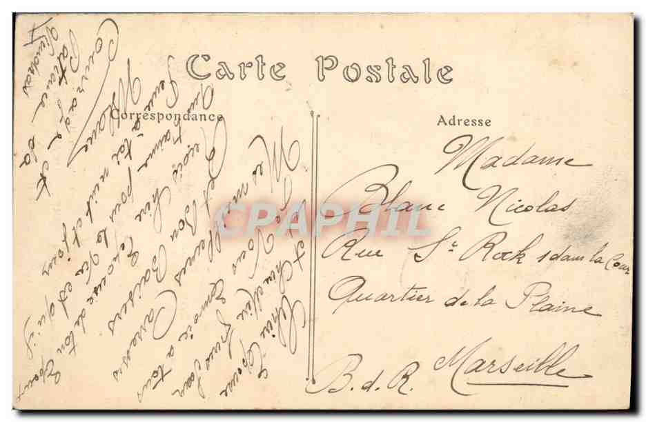 CPA Militaria la Guerre en Champagne 1914 15 16 Betheny l'interieur de l'eglise  — Rückseite