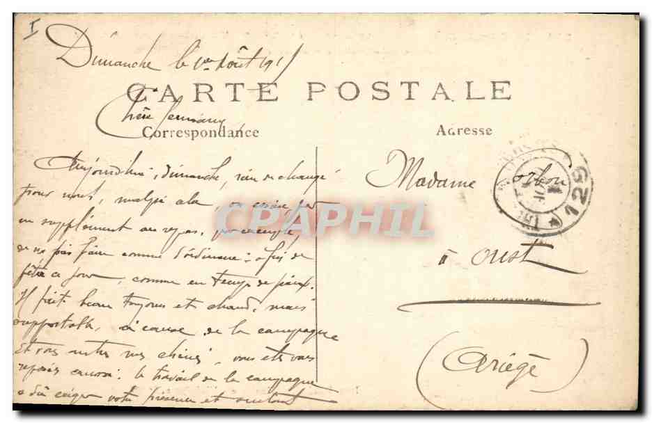 Sermizé-les-Bains (Marne) — Ansicht der St-Dizier-Straße zerstört von den Deutschen — Phot-Express N°284 — Rückseite