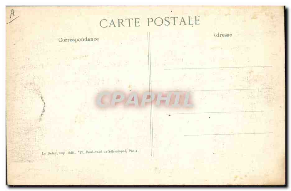 CPA Militaria Pont que l'on a fait sauter a la Ferte sous Jouarre  — Verso