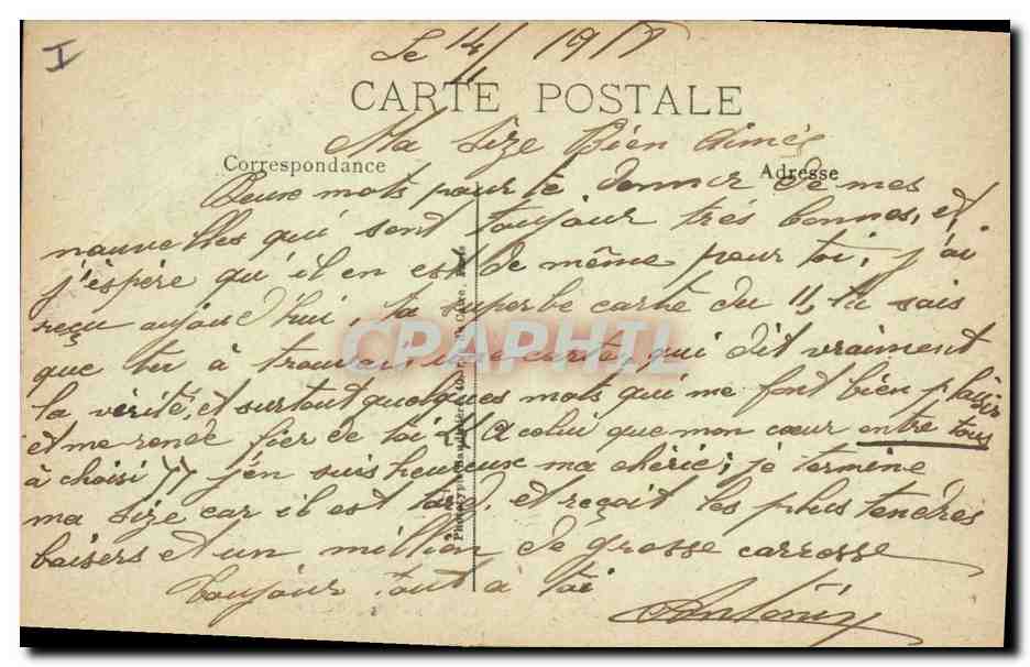 CPA Militaria La grande guerre 1914 17 la cathedrale de reims en flammes  — Rückseite