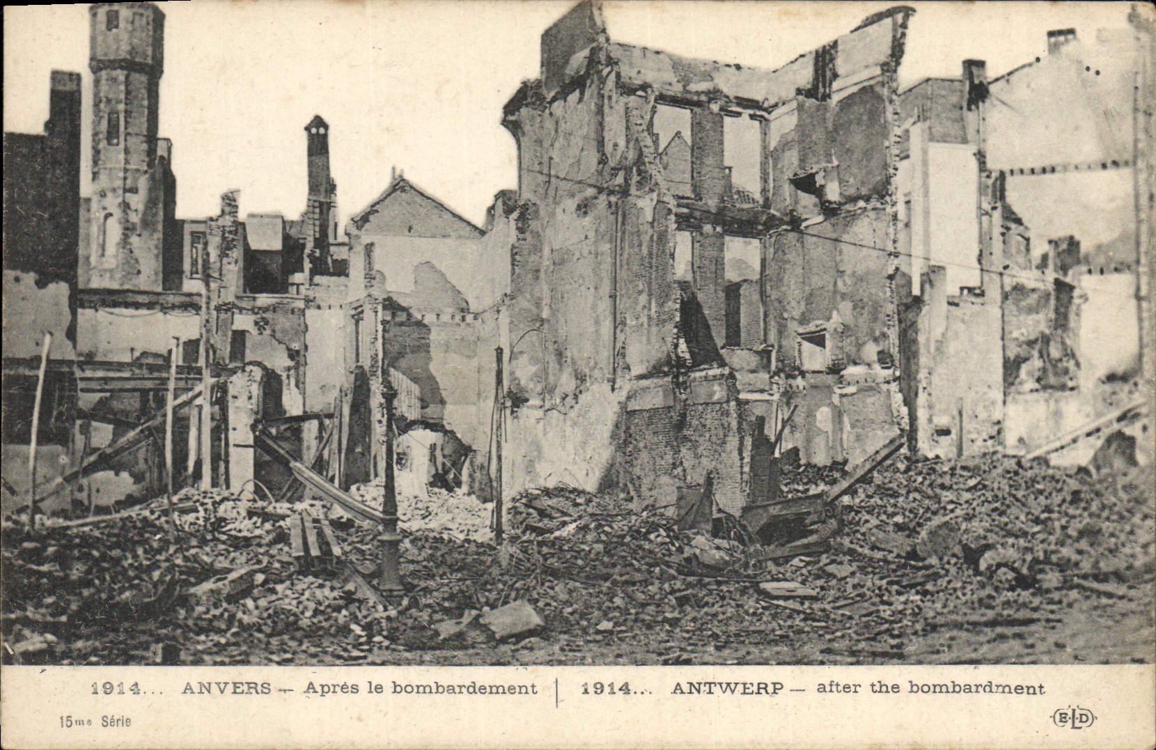 Anvers — Après le bombardement — 15me Série