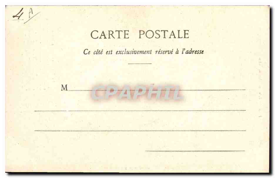 CPA Folklore Pontivy la Bolee de Cidre  — Verso