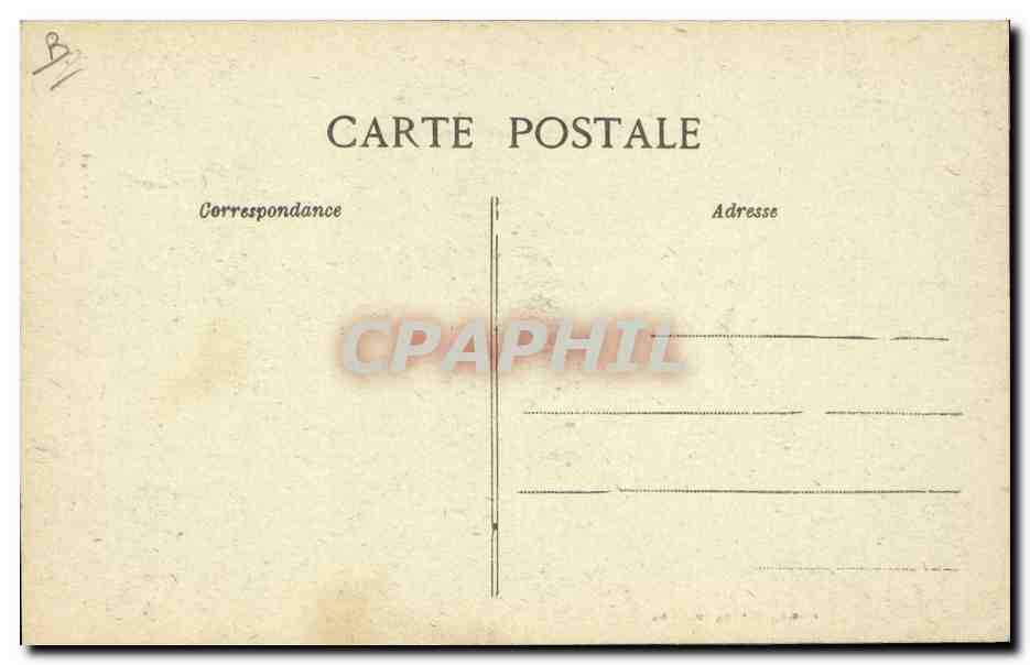 CPA Folklore Lecons Maternelles famille de Pontivy  — Verso