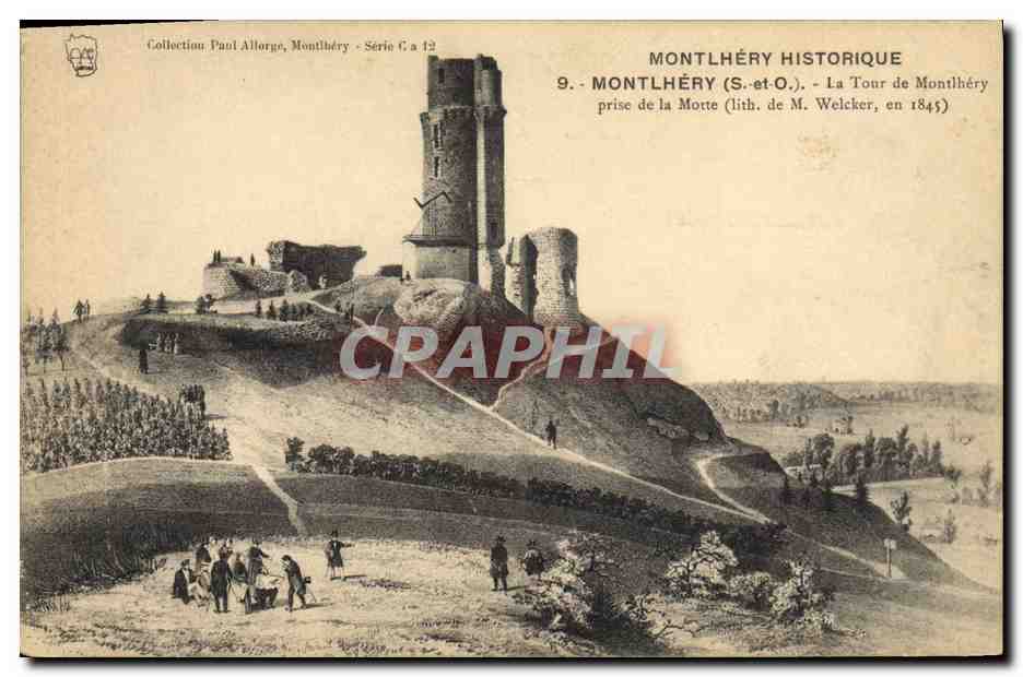 CPA Montlhery Historique La Tour de Monthery 