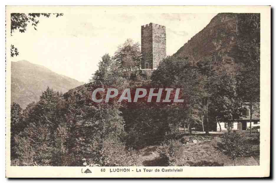 CPA Luchon La Tour de Castelvieil 