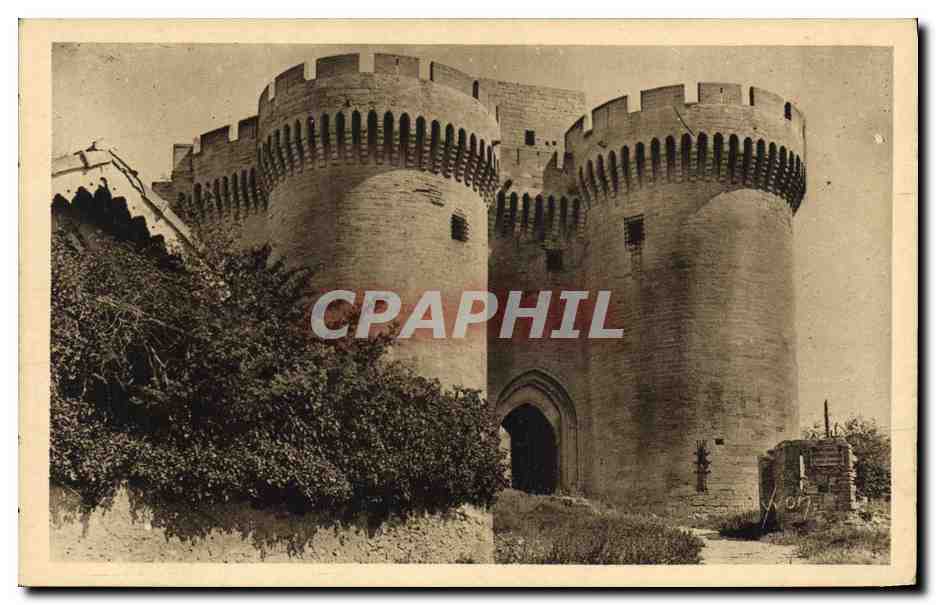 CPA La Douce France Villeneuve les Avignon Port fortifiee du fort Saint Andre 