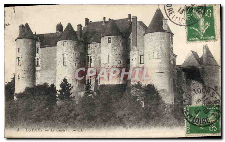 CPA Luynes Le chateau 