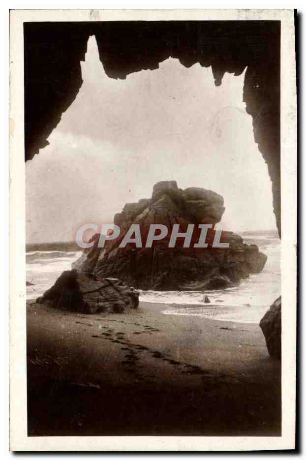 CPA Presqu'ile de Quiberon une entree des couloir du cloitre 