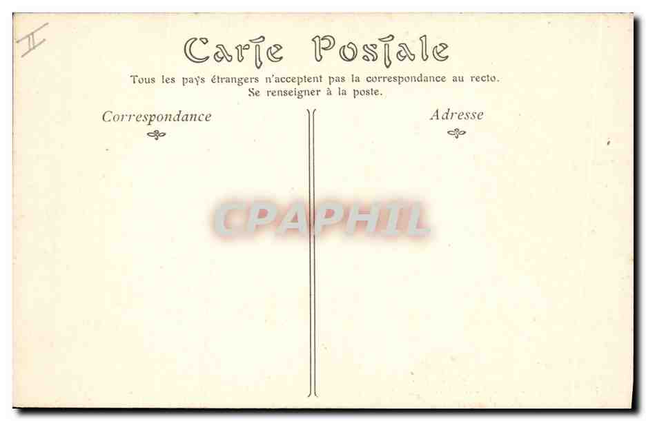 CPA Arcy sur cure les grottes la salle des mille Colonnes  — Rückseite