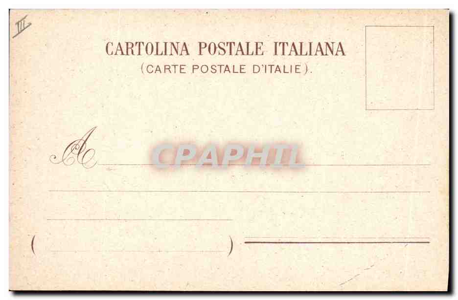 Grotta Azzurra — Capri — Ediz. Artistica Richter & C°, Napoli — Verso