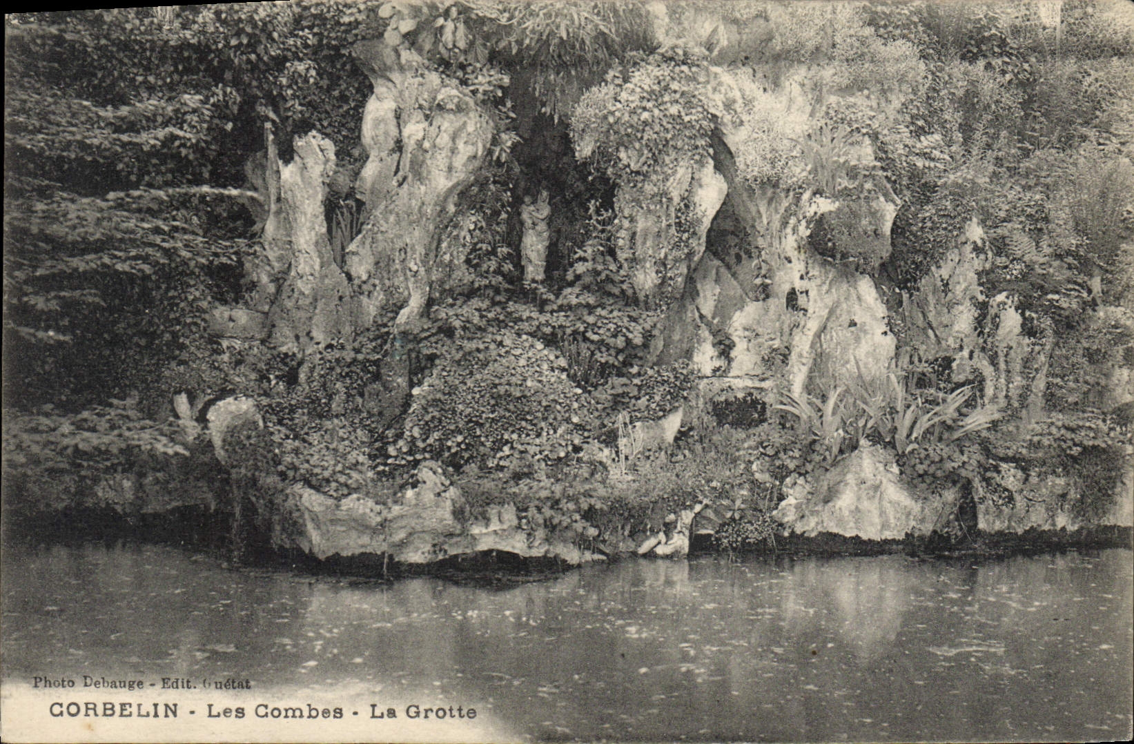 CPA Corbelin les Combes la Grotte 