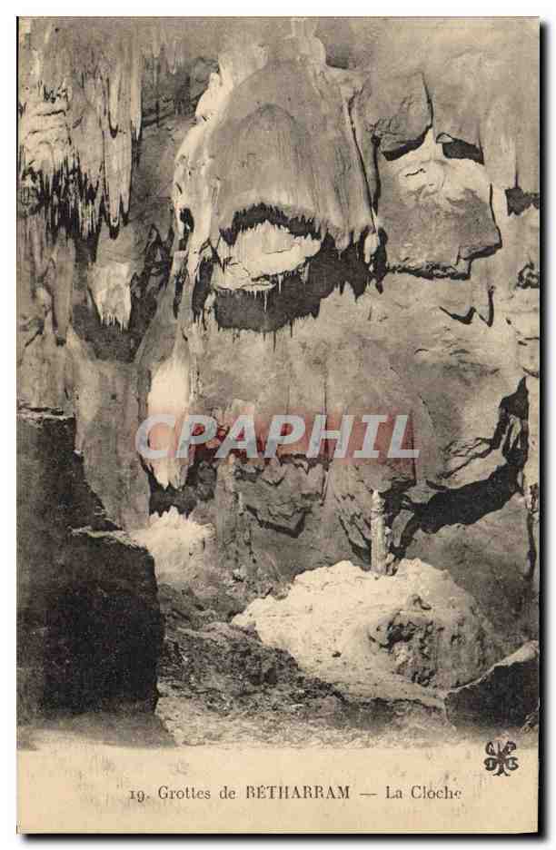 CPA Grottes de Betharram la Cloche 