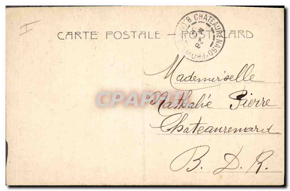 CPA Poupee Gros bisous  — Rückseite