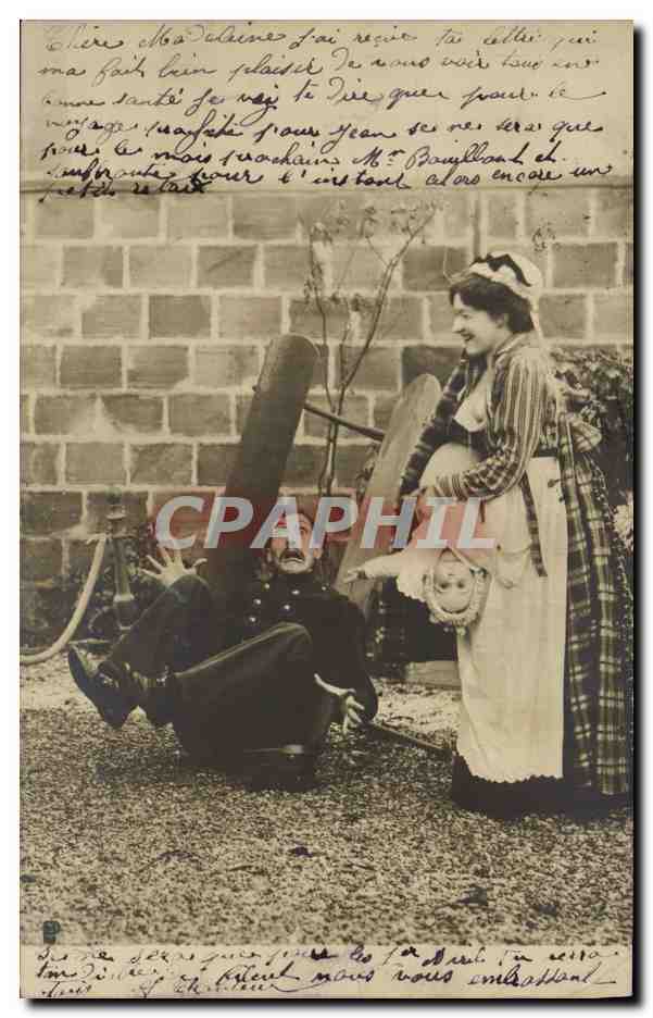 CPA Poupee Femme