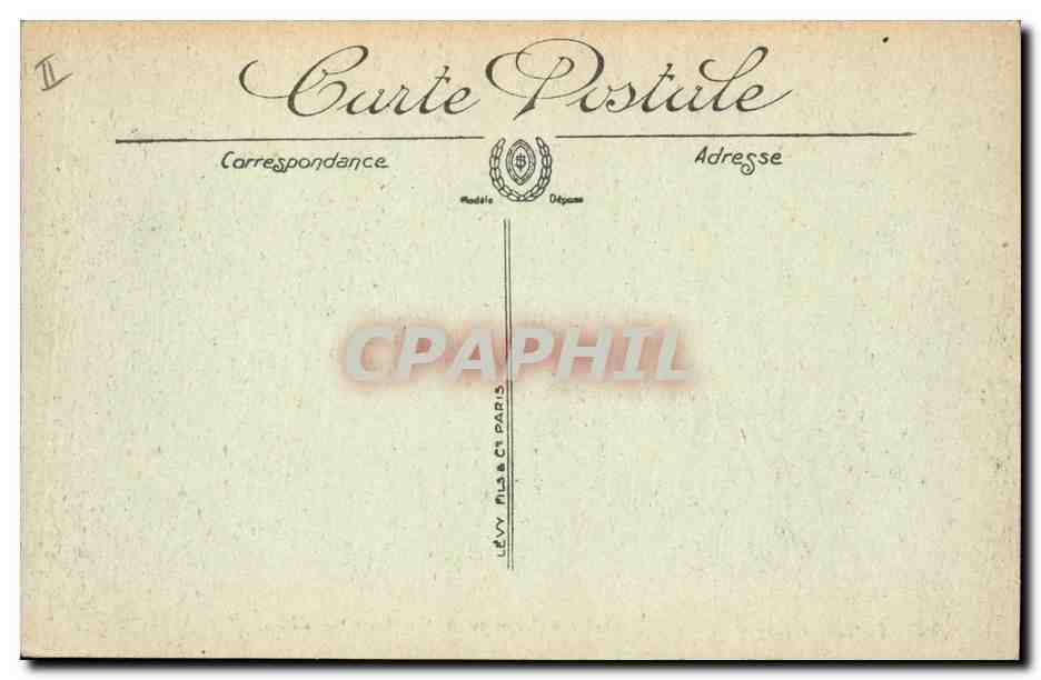 CPA Le Havre Palais de Justice et le Boulevard de Strasbourg Tramway  — Verso