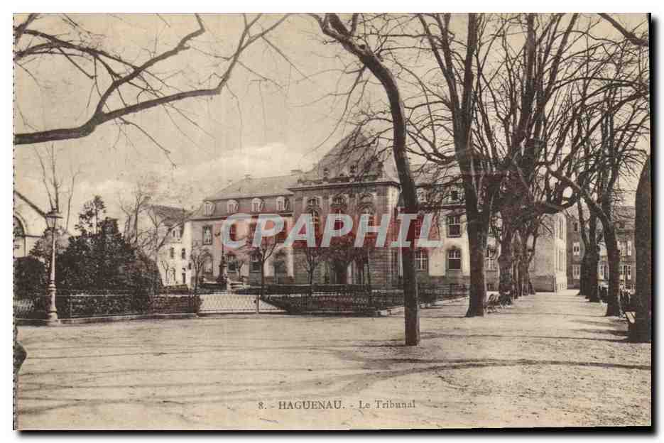 CPA Haguenau Le tribunal 
