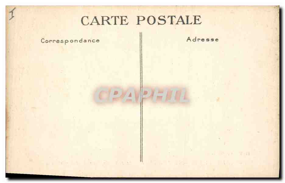 CPA Le Havre Palais de Justice et le Boulevard de Strasbourg Tramway — Verso