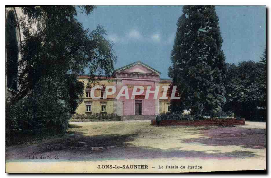 CPA Lons le Saunier Le Palais de Justice 