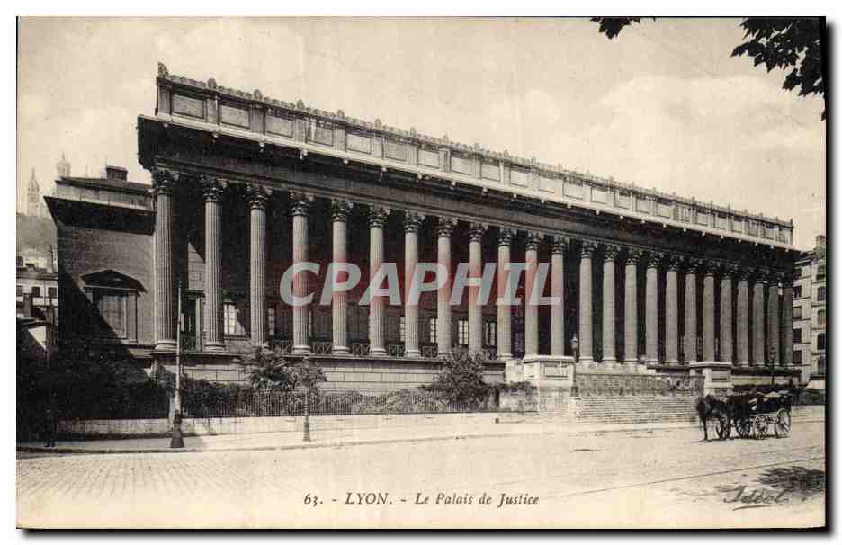 CPA Lyon Le Palais de Justice 
