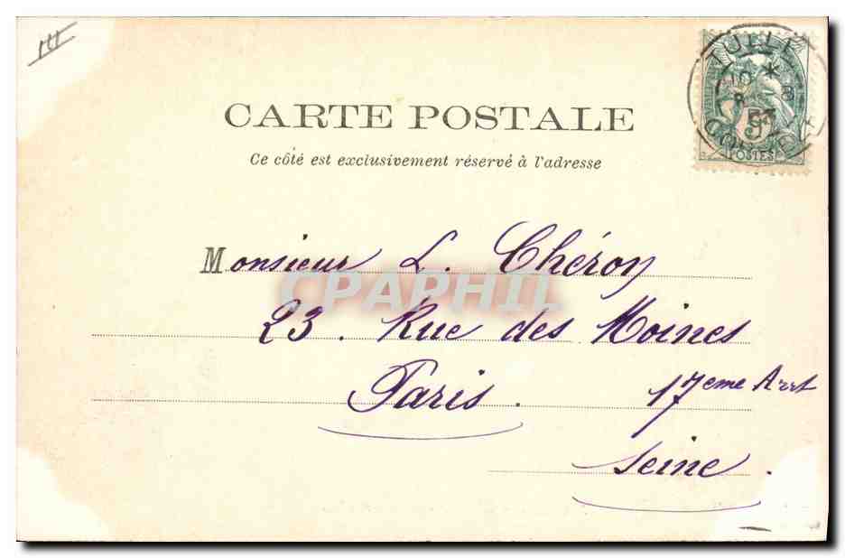 Arcachon — Le contre-torpilleur « Durandal » — Collection V. Faure — Reverso