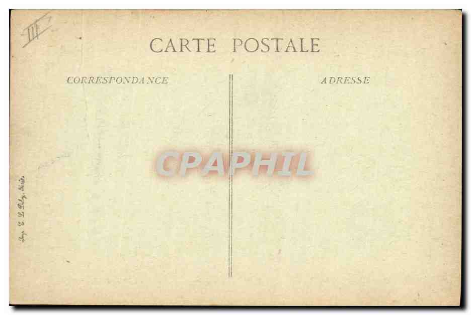 CPA Bateau de guerre Dupetit Thouars Croiseur Cuirasse  — Verso