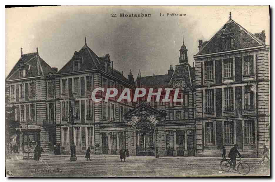 CPA Prefecture Montauban