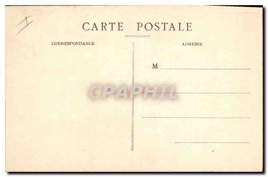 CPA Prefecture Montauban — Verso