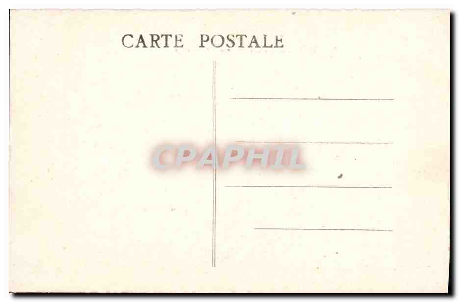CPA Prefecture Montauban — Verso