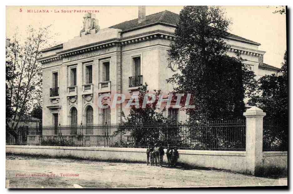CPA Miliana La Sous Prefecture 