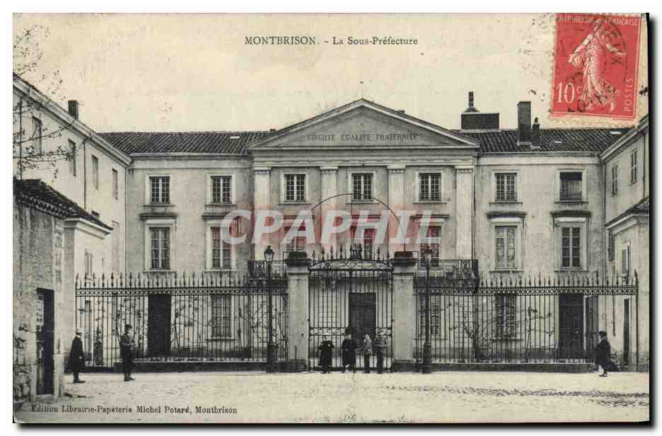 CPA Montbrison Sous Prefecture 