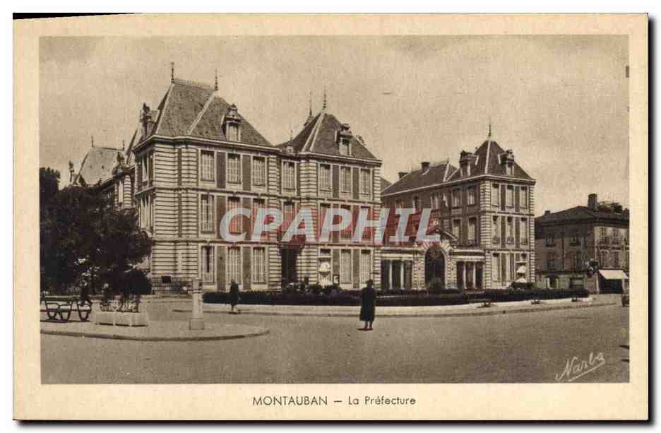 CPA Prefecture Montauban