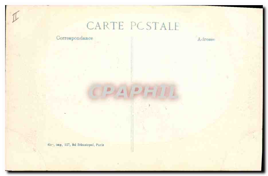 CPA Militaria Vue generale de Bruges — Rückseite