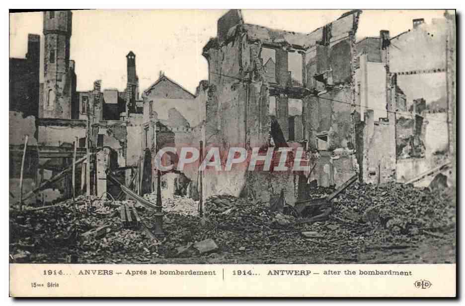 Anvers — Après le bombardement — 15e Série